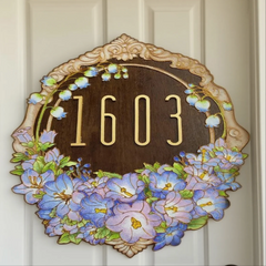  Victorian Door Plate – Elegant Heritage for Apartment Entrances