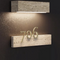 VEGOSIGN Natural Stone Flat Door Signs High-Grade_Double-layer_Luminous_Travertine_Doorplate