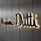  Custom Modern 3D Metal Backlit Shop Sign – Minimalist Wall Letter Sign
