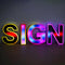 Technology Signs – Punk-Style Illuminated Letter Sign – Custom LED Shop Front Sign