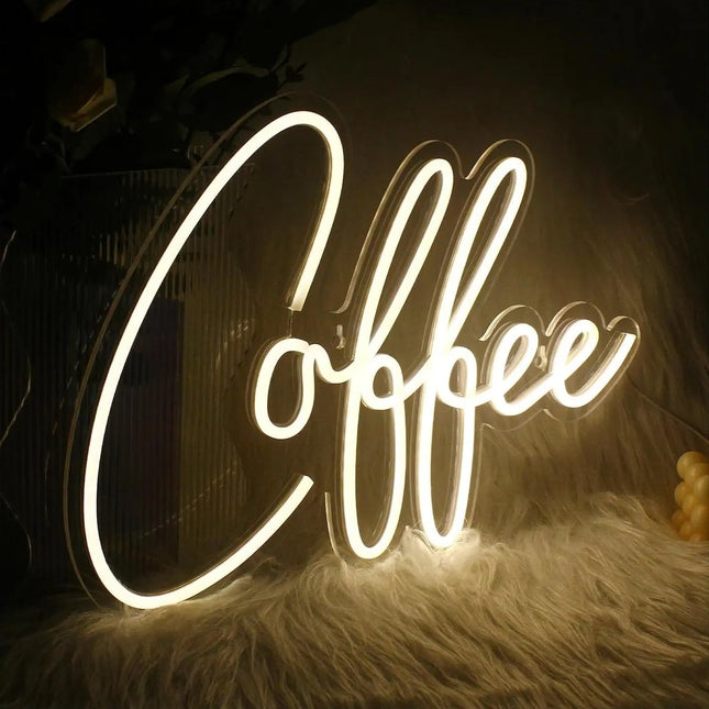 Acrylic Coffee Sign | Coffee Lover Gift, Home Coffee Bar Decor, Unique Friend Present01