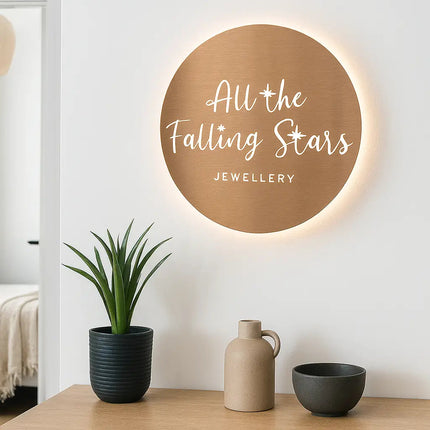 Advanced Customization Metal Backlit Light Box for business
