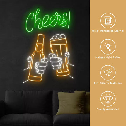 Brazilian Coxinha Neon Sign – Custom LED Wall Light for Restaurant or Home Decor