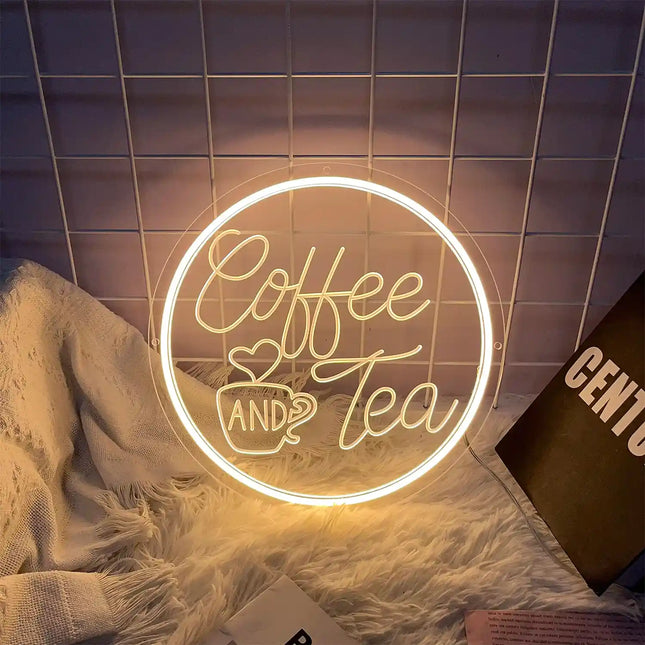 Coffee Neon Sign - Best Gifts for Coffee Tea Enthusiast, Christmas01