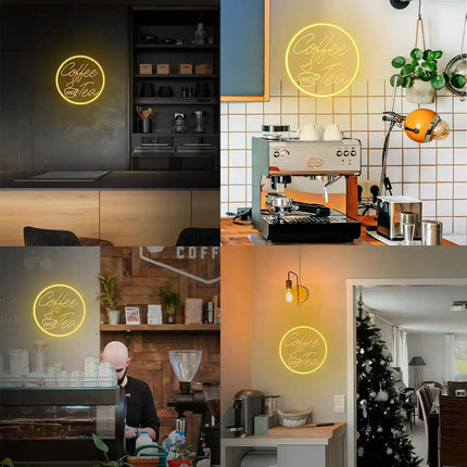 Coffee Neon Sign - Best Gifts for Coffee Tea Enthusiast, Christmas02
