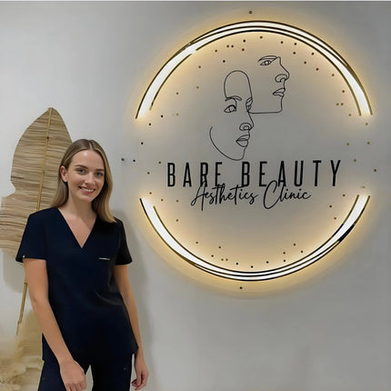 Custom Acrylic Illuminated Business Shop Sign – Logo Wall Sign for Office