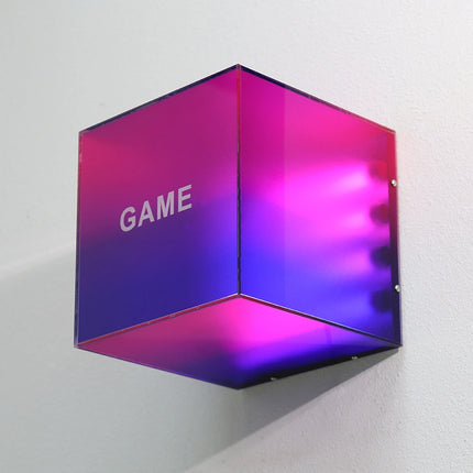 Custom Gradient Acrylic Light Box – Creative Colorful Illuminated Shop Sign