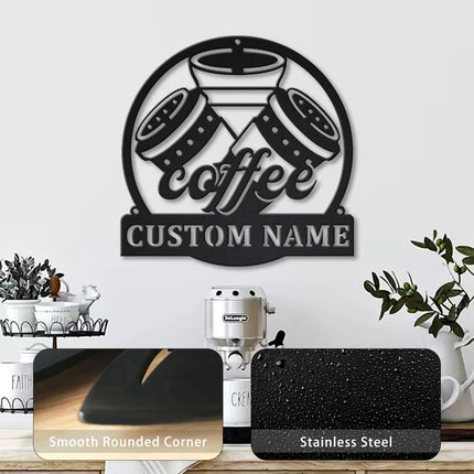 Dimmable Metal Neon Coffee Sign | Coffee Bar,Home Decor, Coffee Lover Gift, Adjustable Brightness03