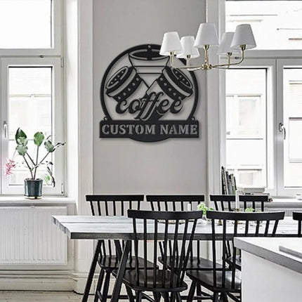 Dimmable Metal Neon Coffee Sign | Coffee Bar,Home Decor, Coffee Lover Gift, Adjustable Brightness 04