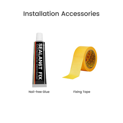 Parts Diagram for Nail-Free Adhesive |Household & Commercial Signs