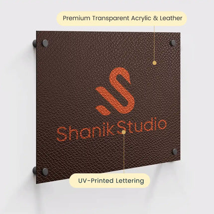 Personalized Acrylic Business Sign – Custom Shop Branding Display