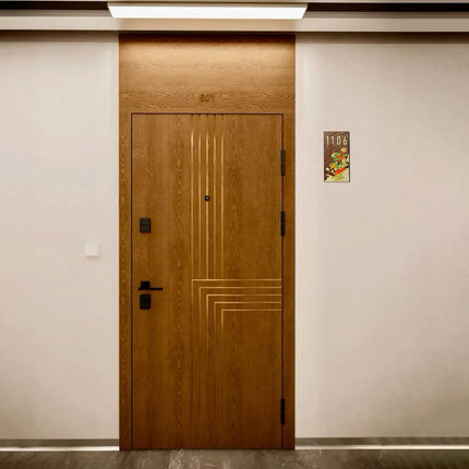 Unique Design Cloisonné Enamel Flat Door Sign