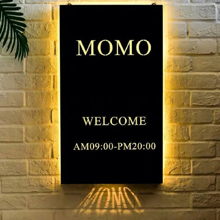Advanced Customization Metal Backlit Light Box for business