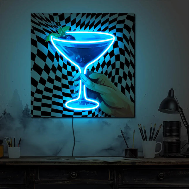 Vintage Neon Wall Decor Perfect for Bar & Cocktail Lounges 01