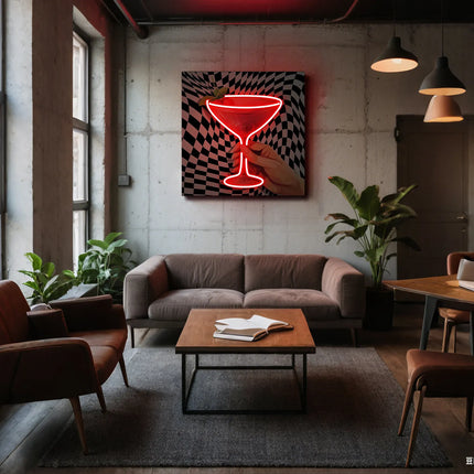Vintage Neon Wall Decor Perfect for Bar & Cocktail Lounges 08